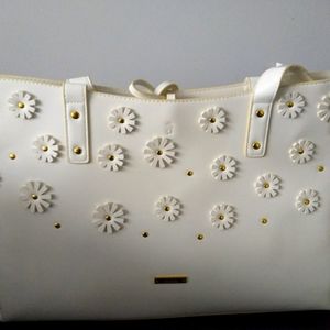 BRAND NEW IVORY WEEKENDER TOTE BAG
